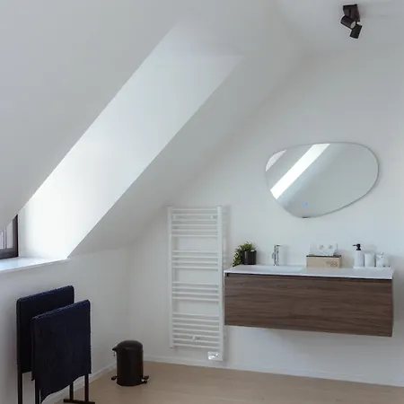 Sunny Duplex Penthouse, Close To Beach, Parking Apartmán Knokke-Heist